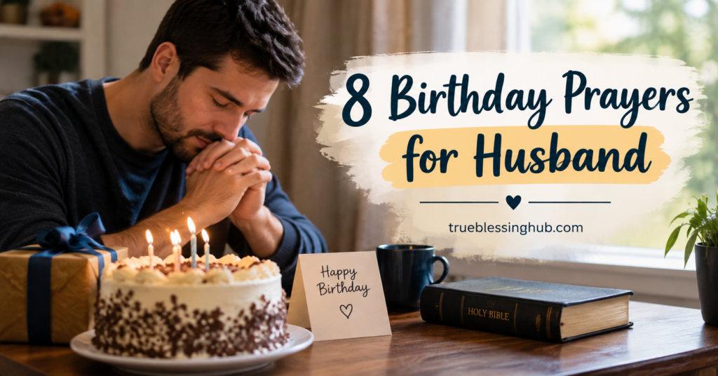 8 Birthday Prayers for Your Husband